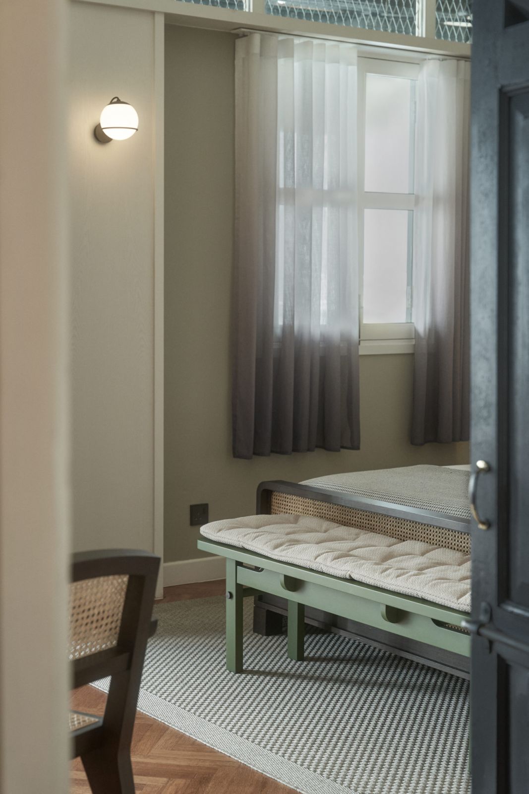 Studio 11's attention to detail is evident in the carefully chosen textiles and furniture