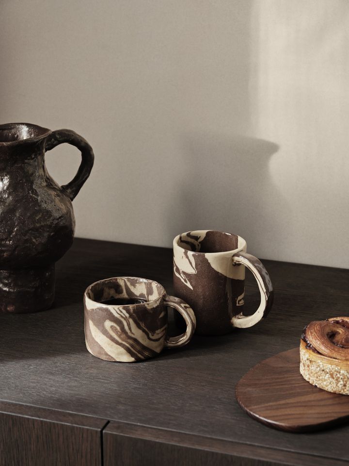 Statement pieces showcasing the delicate artisanship of ceramic design (Photo: Ferm Living)