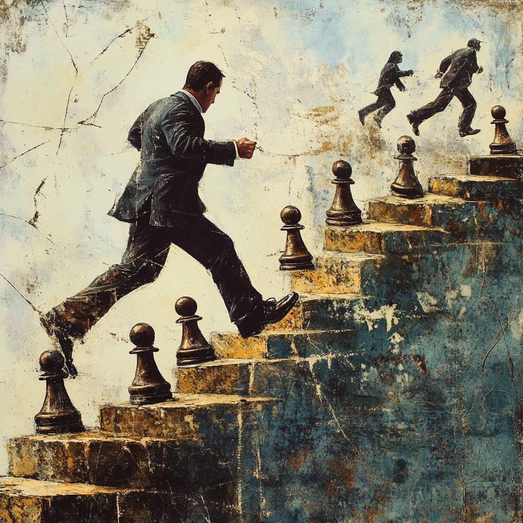 Ngày nay, nhà lãnh đạo cần có khả năng nhanh chóng thích ứng với sự đổi mới. Ảnh: Midjourney.