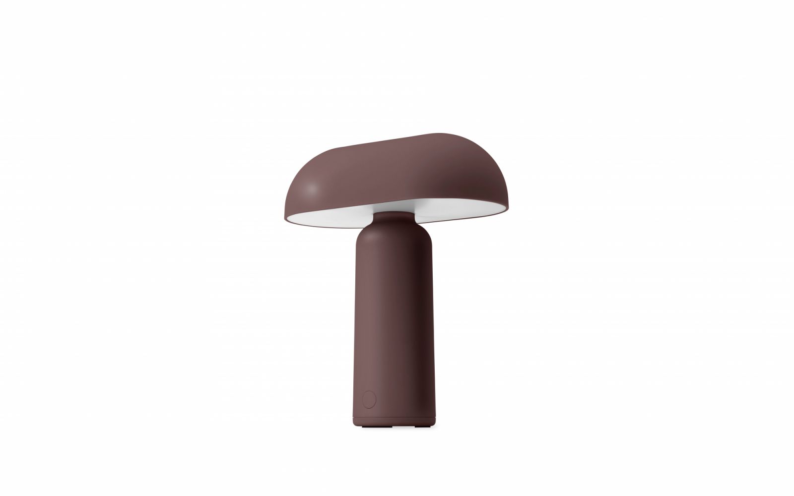 Crafted from lightweight ABS plastic with a white acrylic inner screen (Photo: Normann Copenhagen)