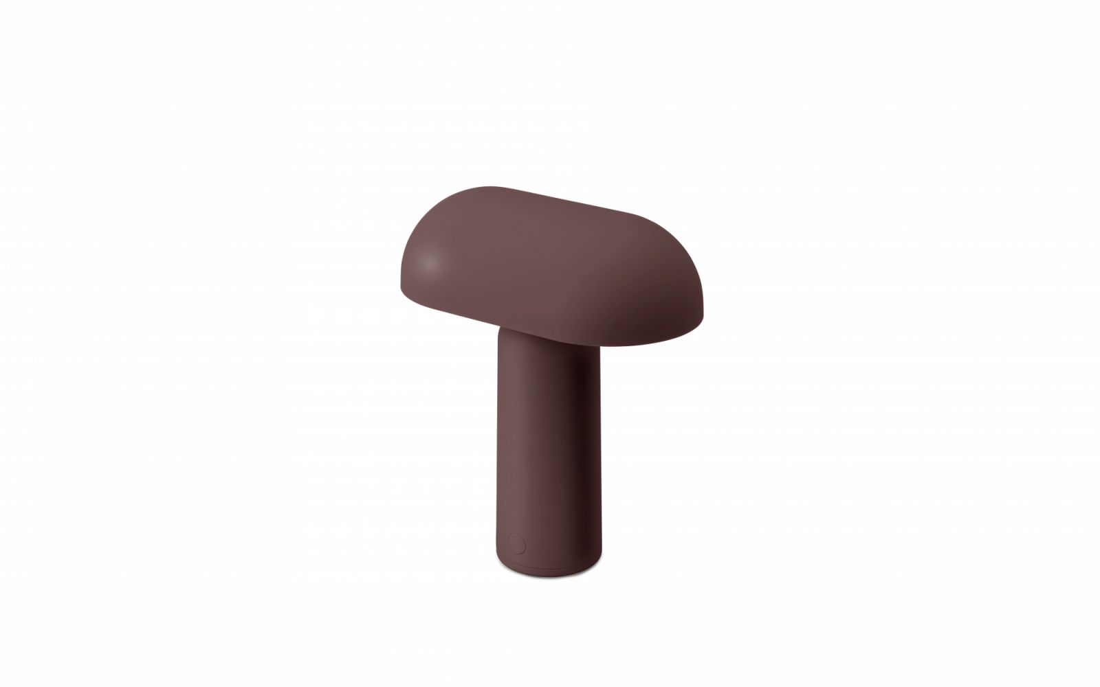 A distinctive cylindrical base and an elongated dome shade (Photo: Normann Copenhagen)