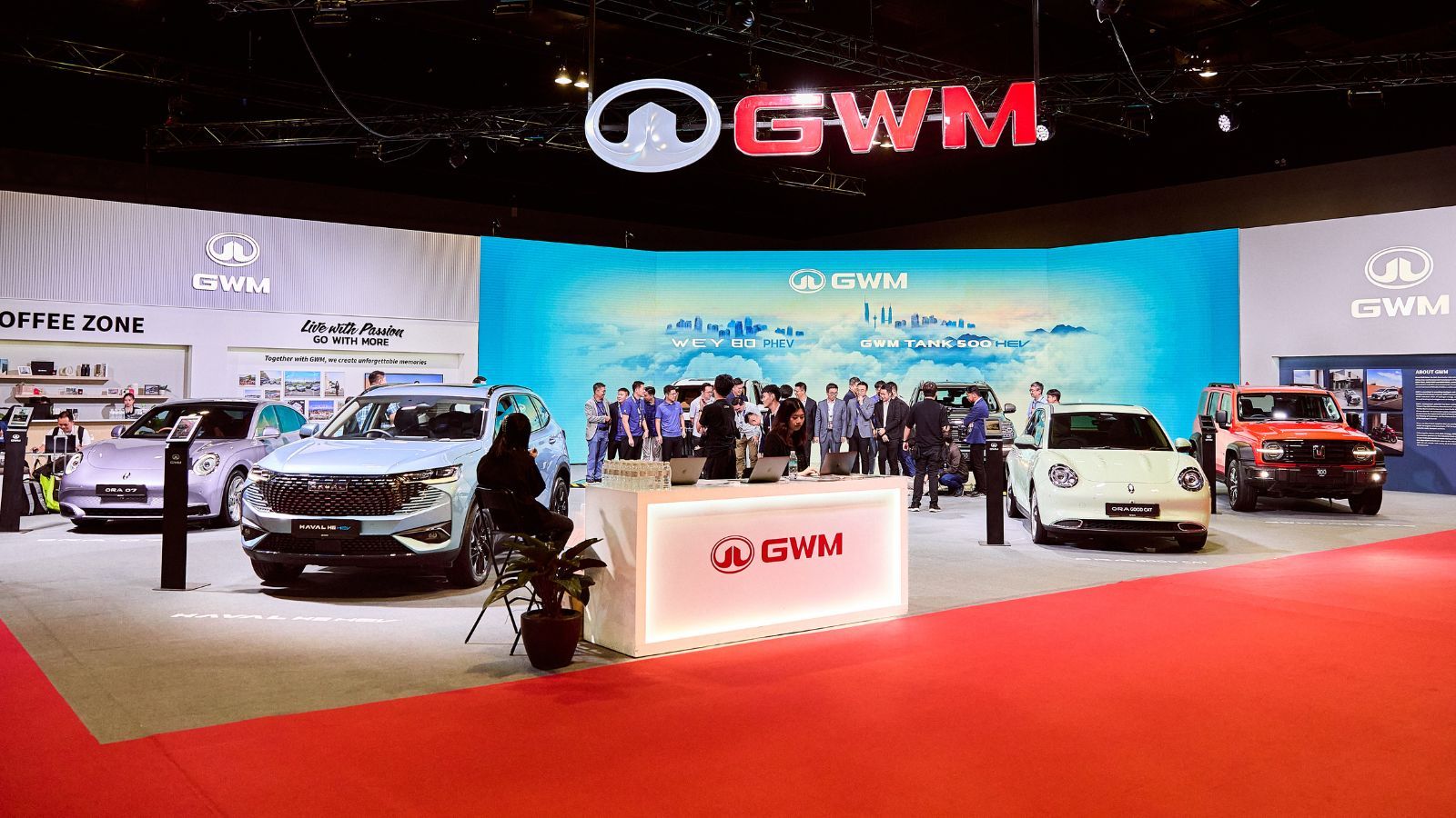 New Great Wall Motor (GWM) has a strong showing at the 2024 Kuala Lumpur International Mobility Show (Photo: Ravin Shunmugarajan)