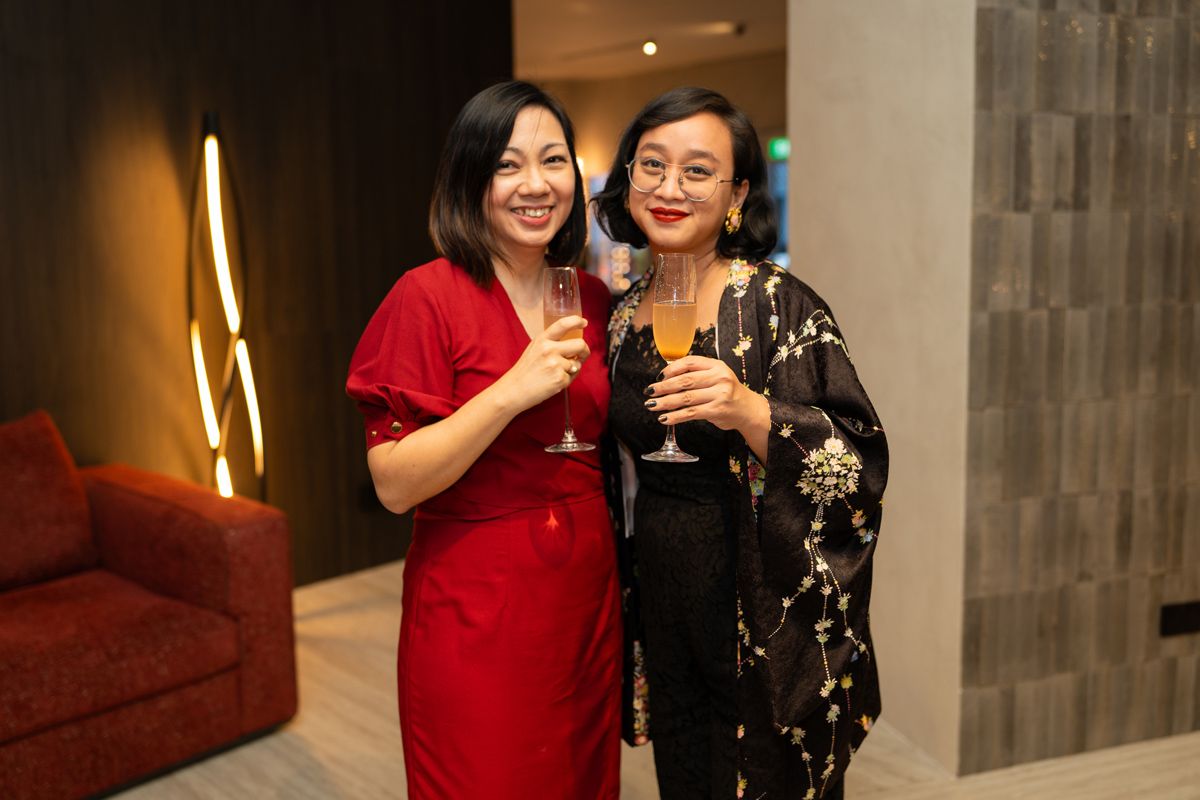 Christine Sipin and Asih Jenie