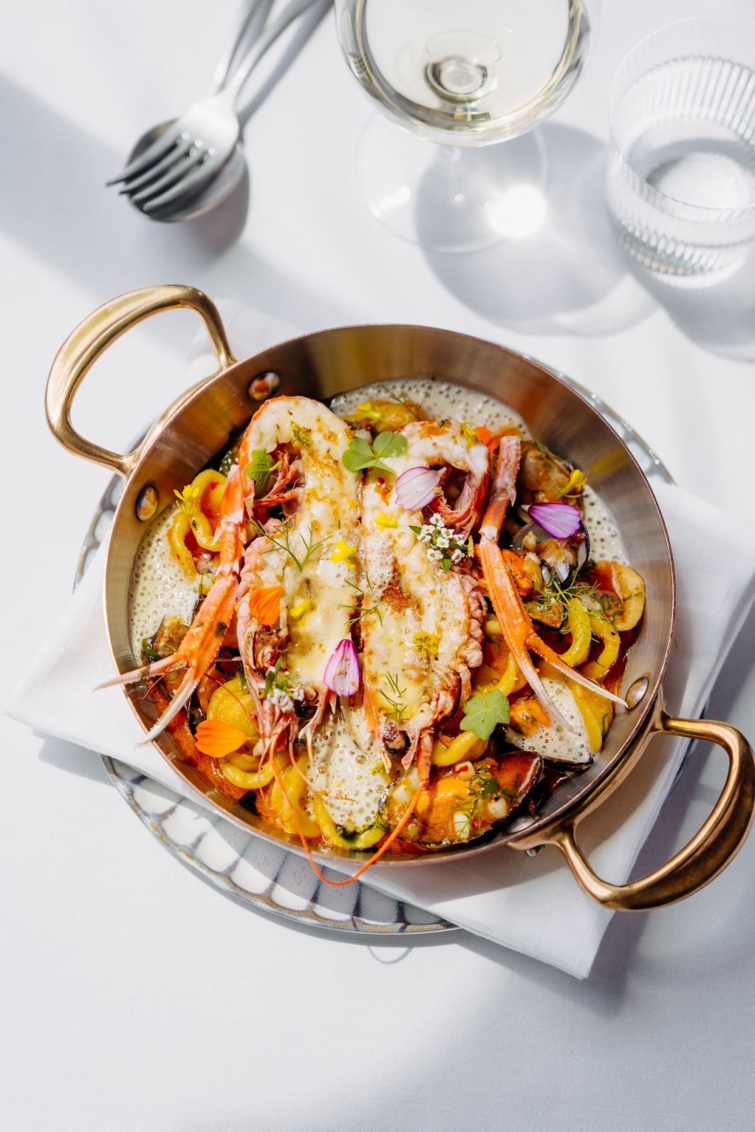 Signature seafood orrechiette