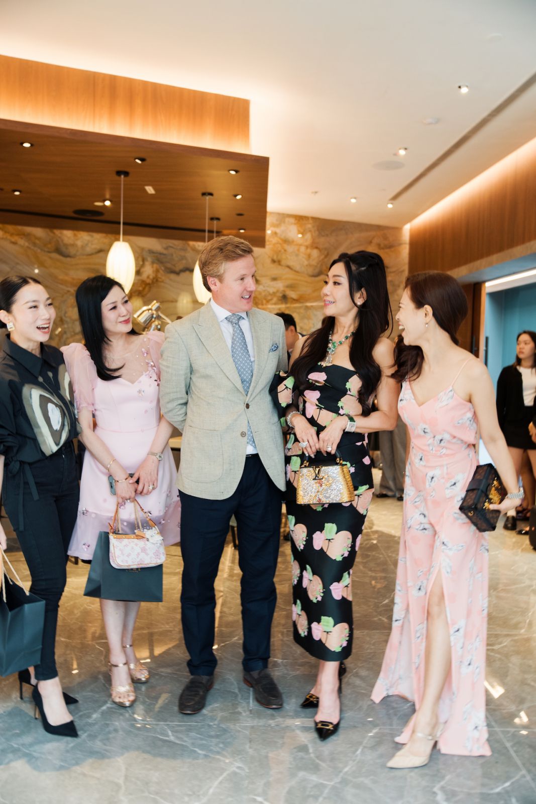 Datin Alice, Datin Yohko Lim, Antony Lindsay, Datin Sri Jacqueline Ngu and Sim Wern Nee