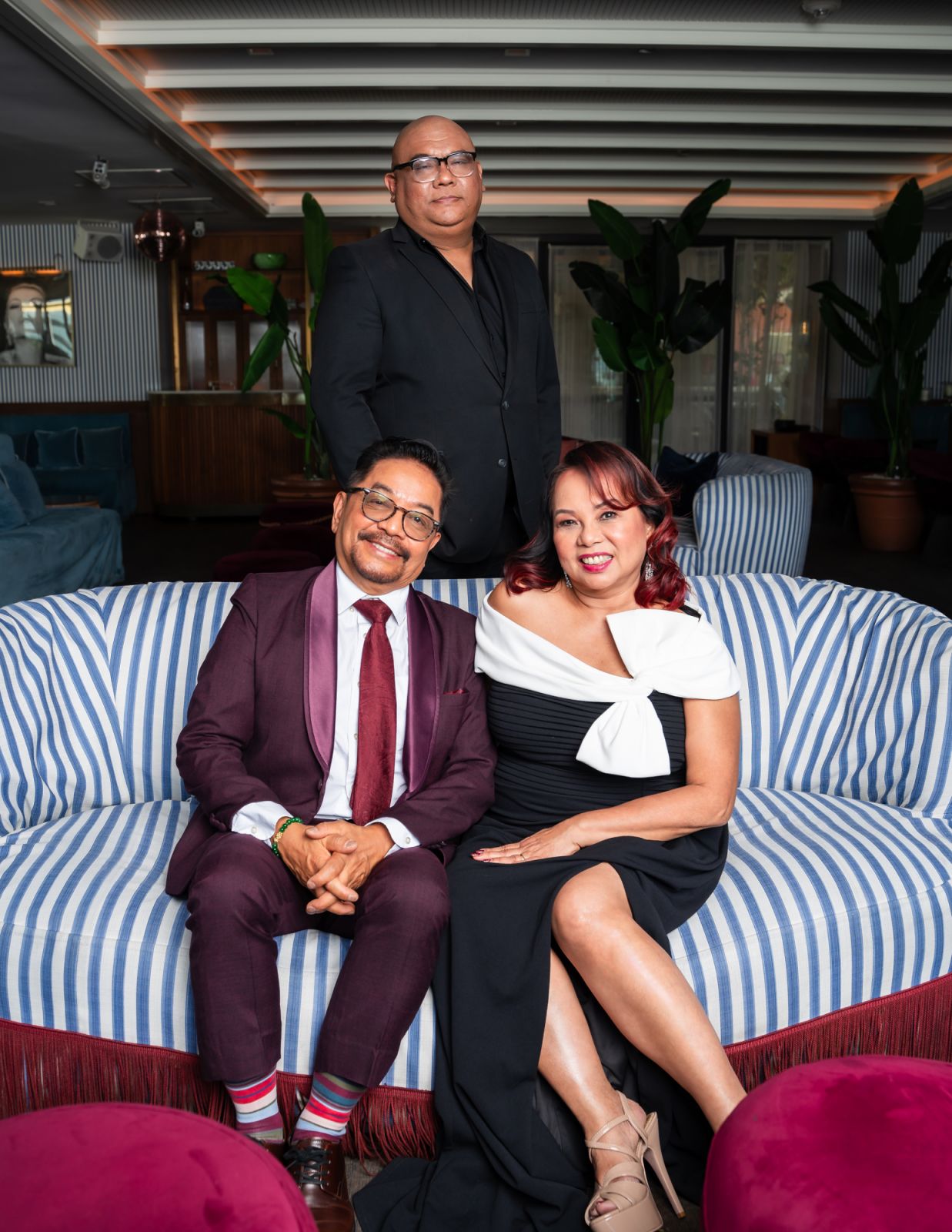 The Media, Sthanlee Mirador, Ruben and Janet Nepales
