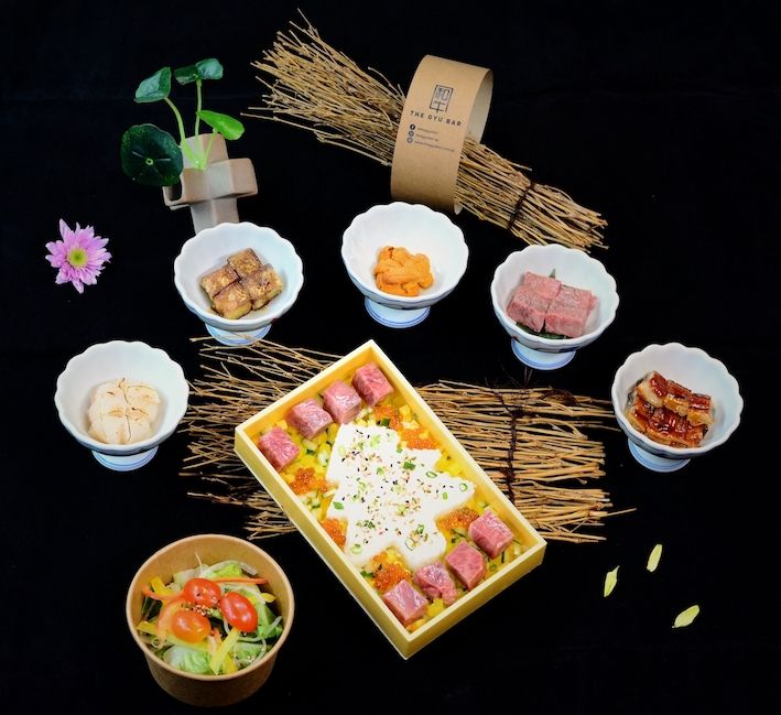 The Gyu Bar festive bento set