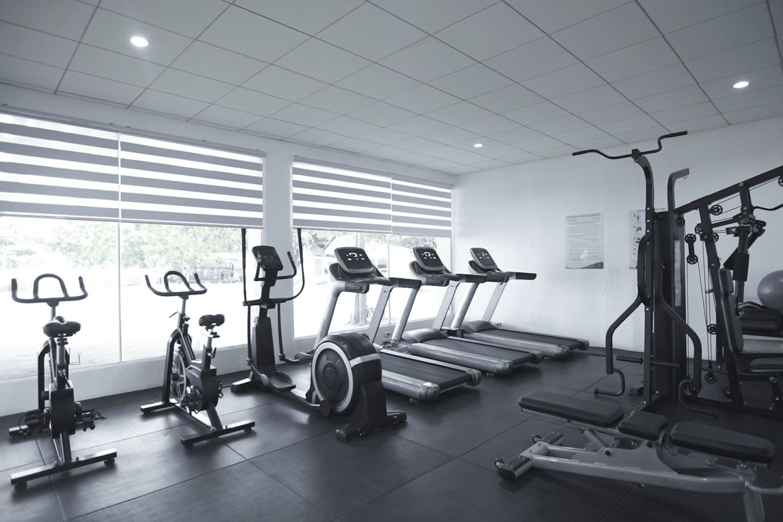 The fitness gym (Photo: courtesy of The Bellevue Resort)