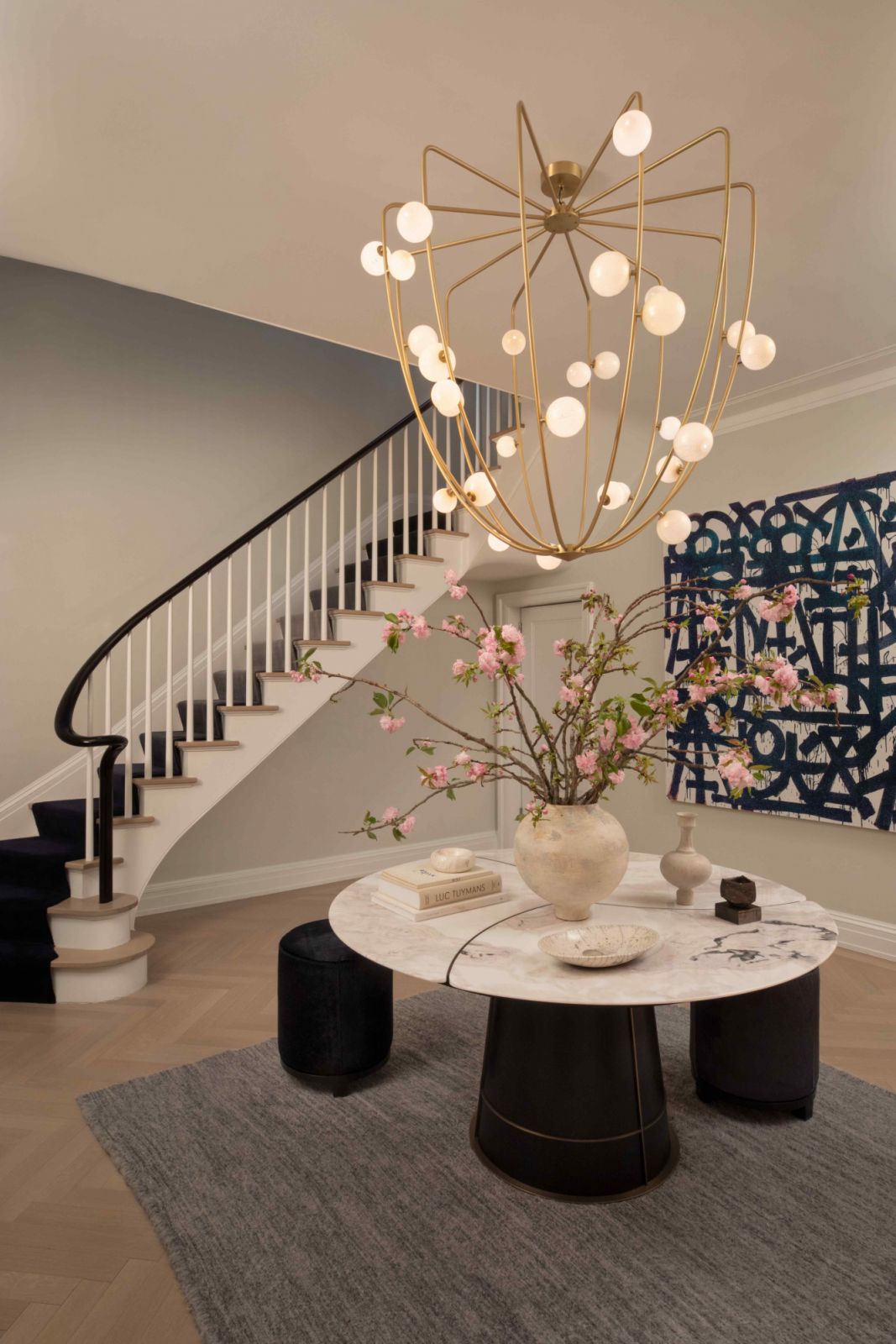 Art Deco elements characteristic of NYC’s Upper East Side
