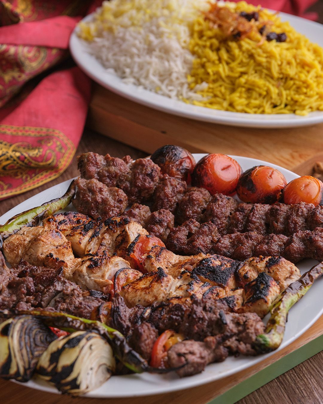 Hossein’s Mega Kebab (Photo: courtesy of Hossein’s Persian Kebab)