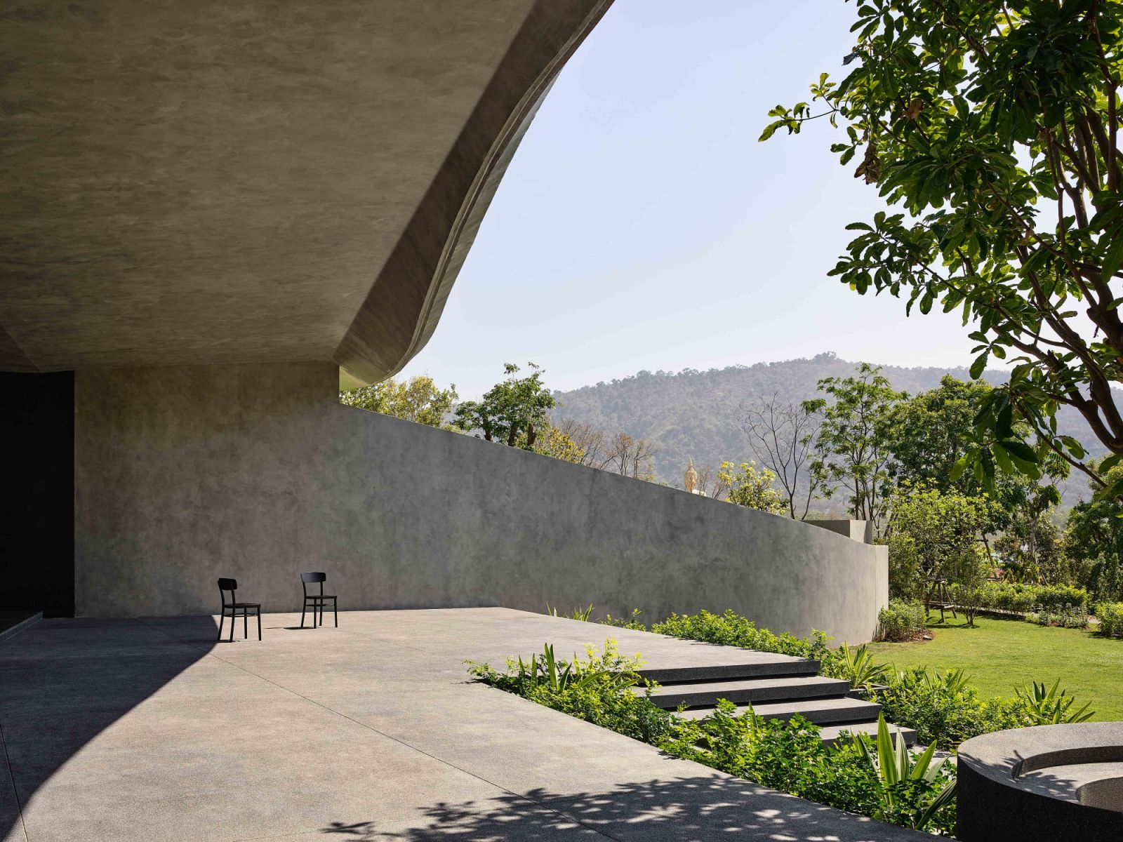 A brutalist house in Thailand by Park + Associates inspired by nature (Photo: Derek Swalwell)