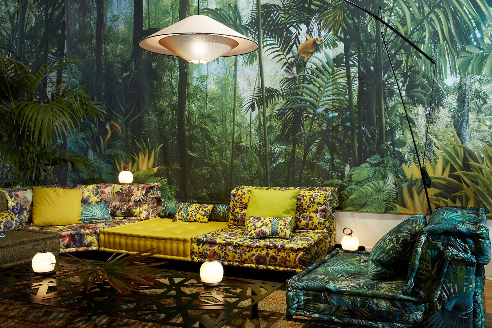The Mah Jong sofa collaboration with Jean Paul Gaultier