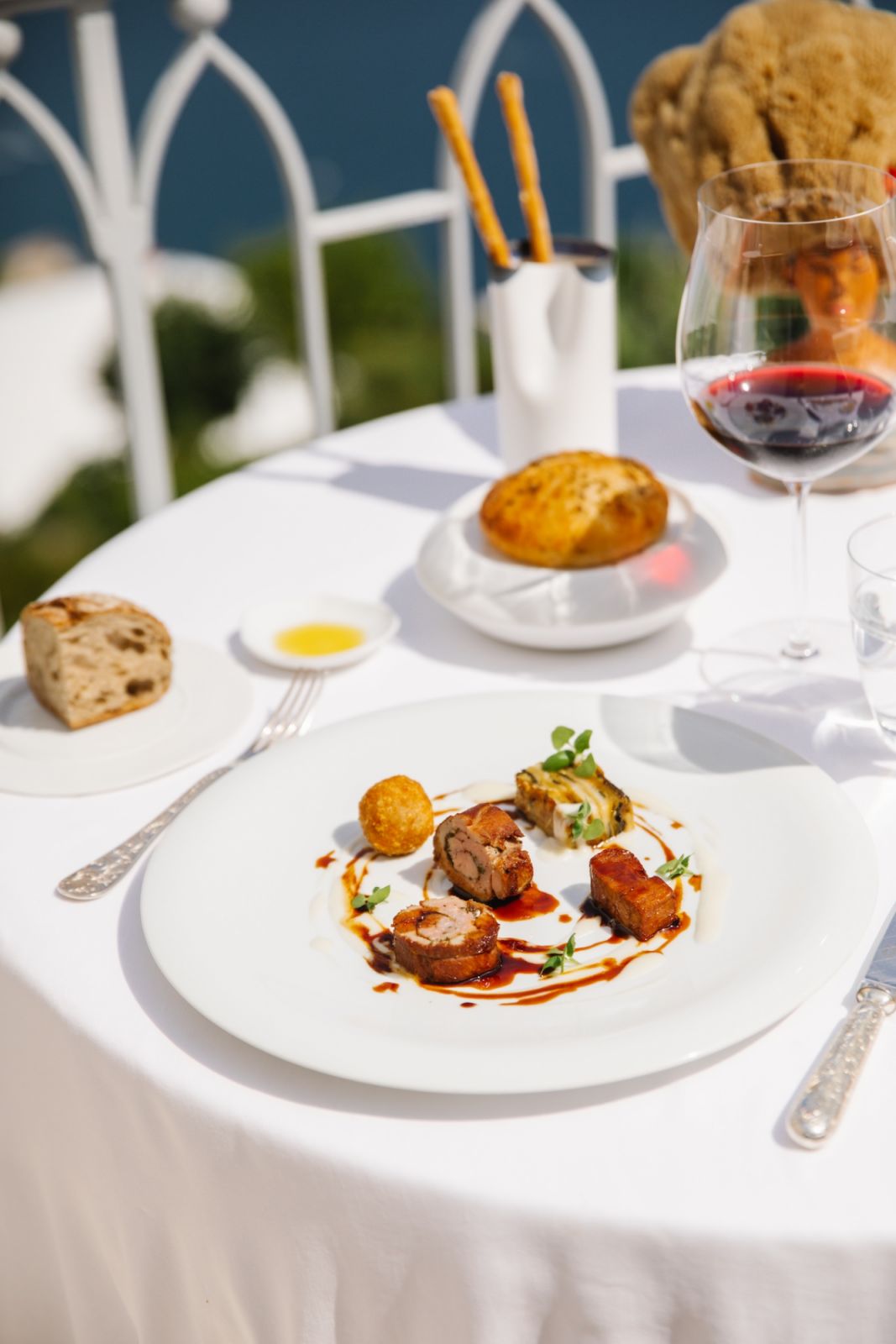 Caruso restaurant in the Amalfi Coast