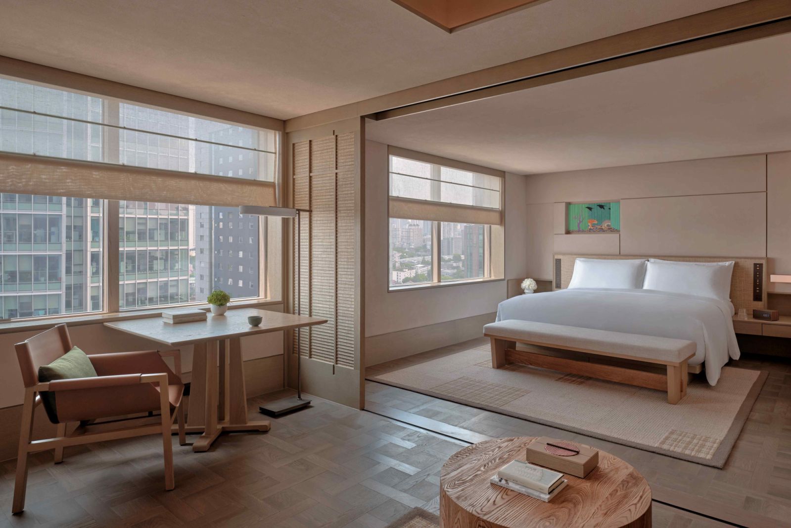 Rooms with neutral palettes, delicate detailing, and organic patterns (Photo: Hyatt Hotels)