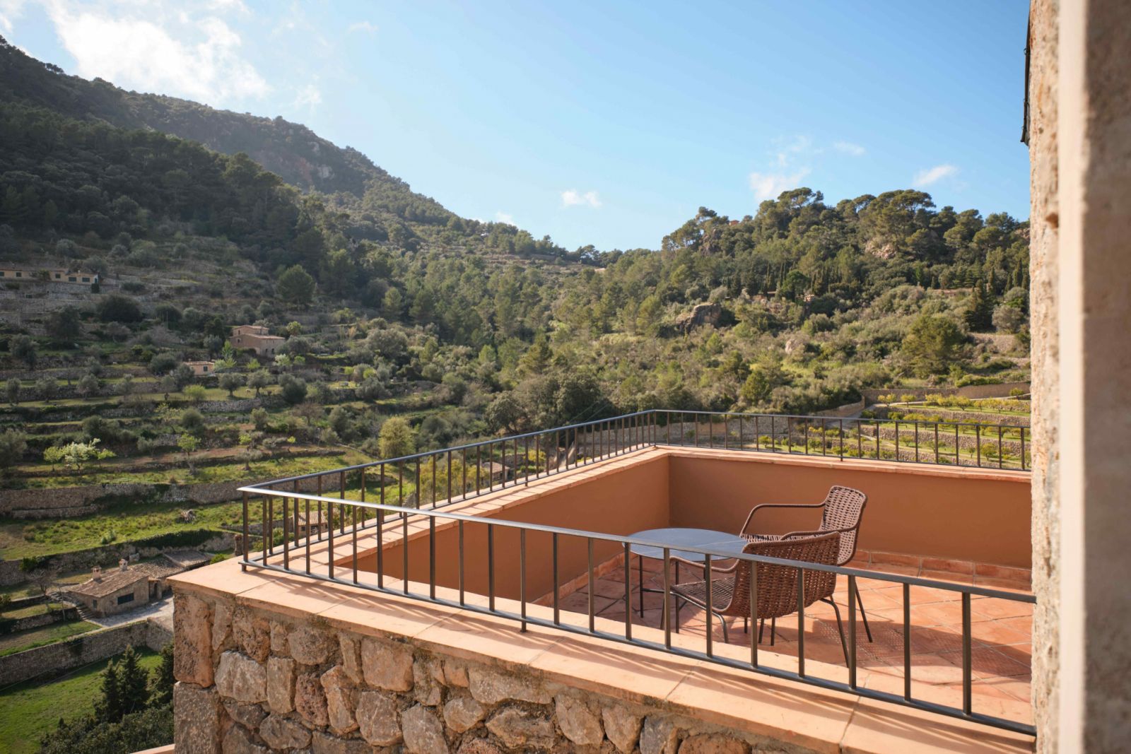 Uninterrupted view of the magnificent Mallorcan landscape (Photo: Hotel Valldemossa)