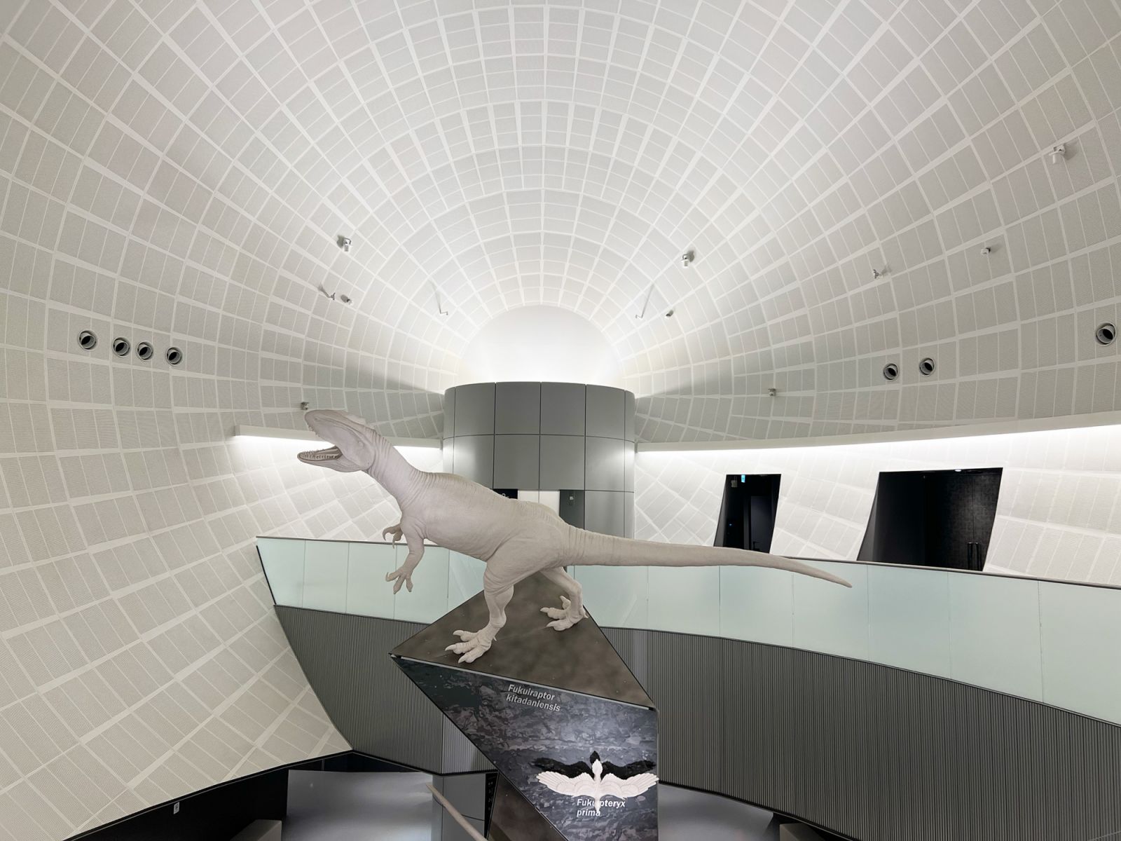 Stunning architecture and art abound at Fukui Prefectural Dinosaur Museum.(Photography by Maritess Garcia Reyes)