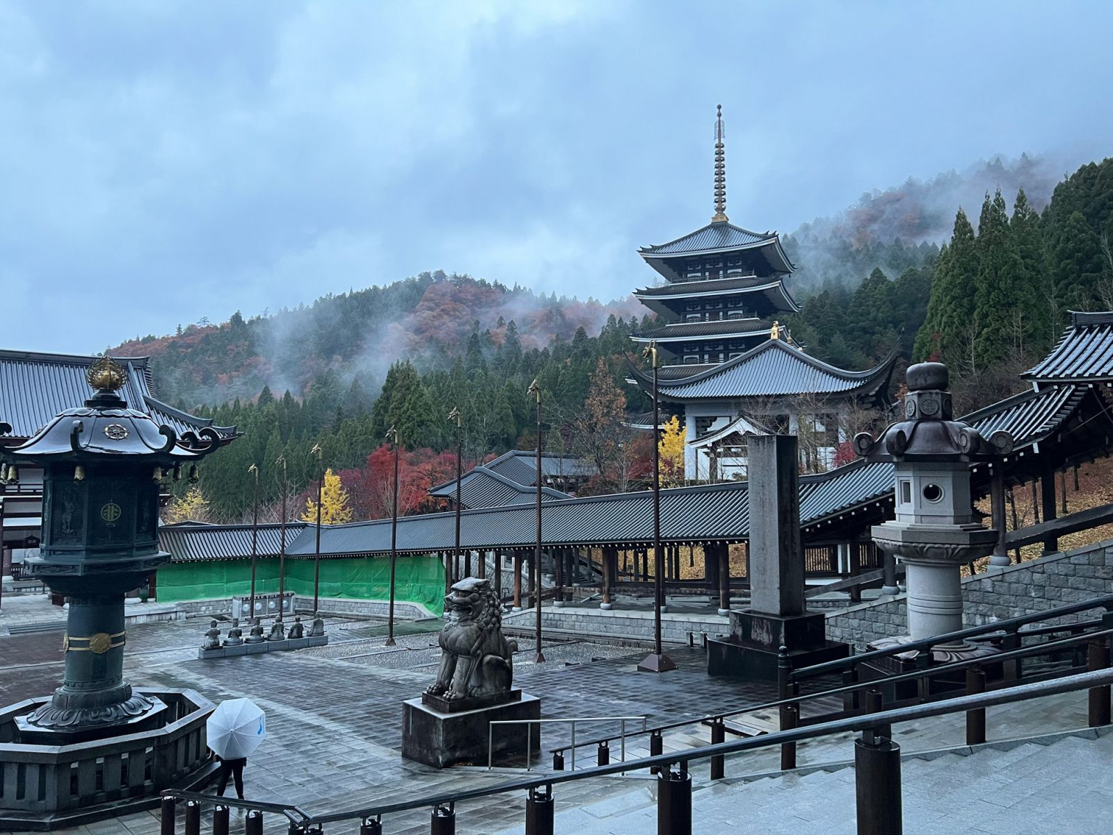 A scenic view from the grounds of Echizen Daibutsu in Katsuyama City. (Photography by Maritess Garcia Reyes)