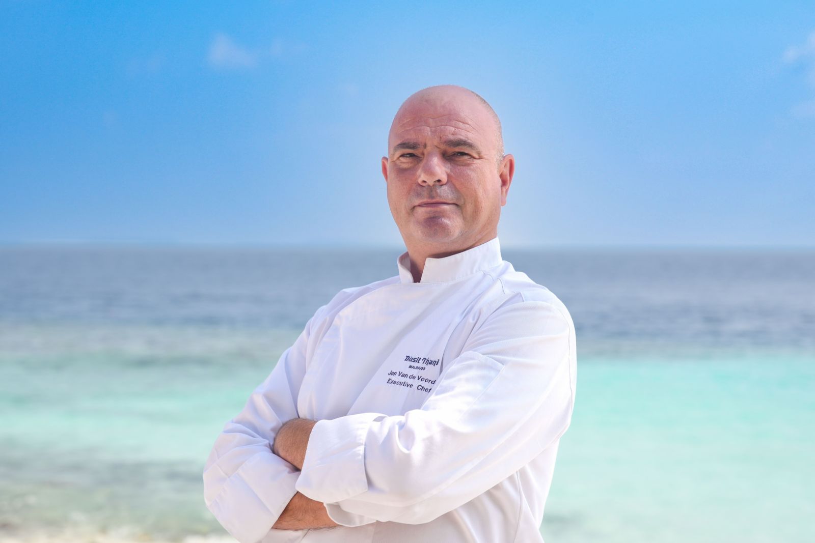 หัวหน้าเชฟ ยาน วาน เดอ โวร์เดอ (Jan Van de Voorde) (ภาพ: Dusit Thani Maldives)