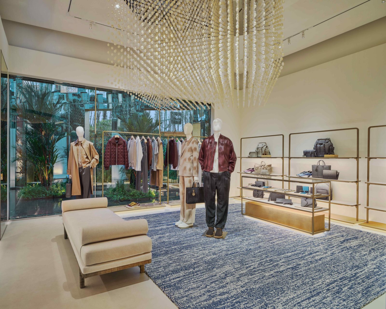 The boutique showcases Kim Jones’ menswear collection