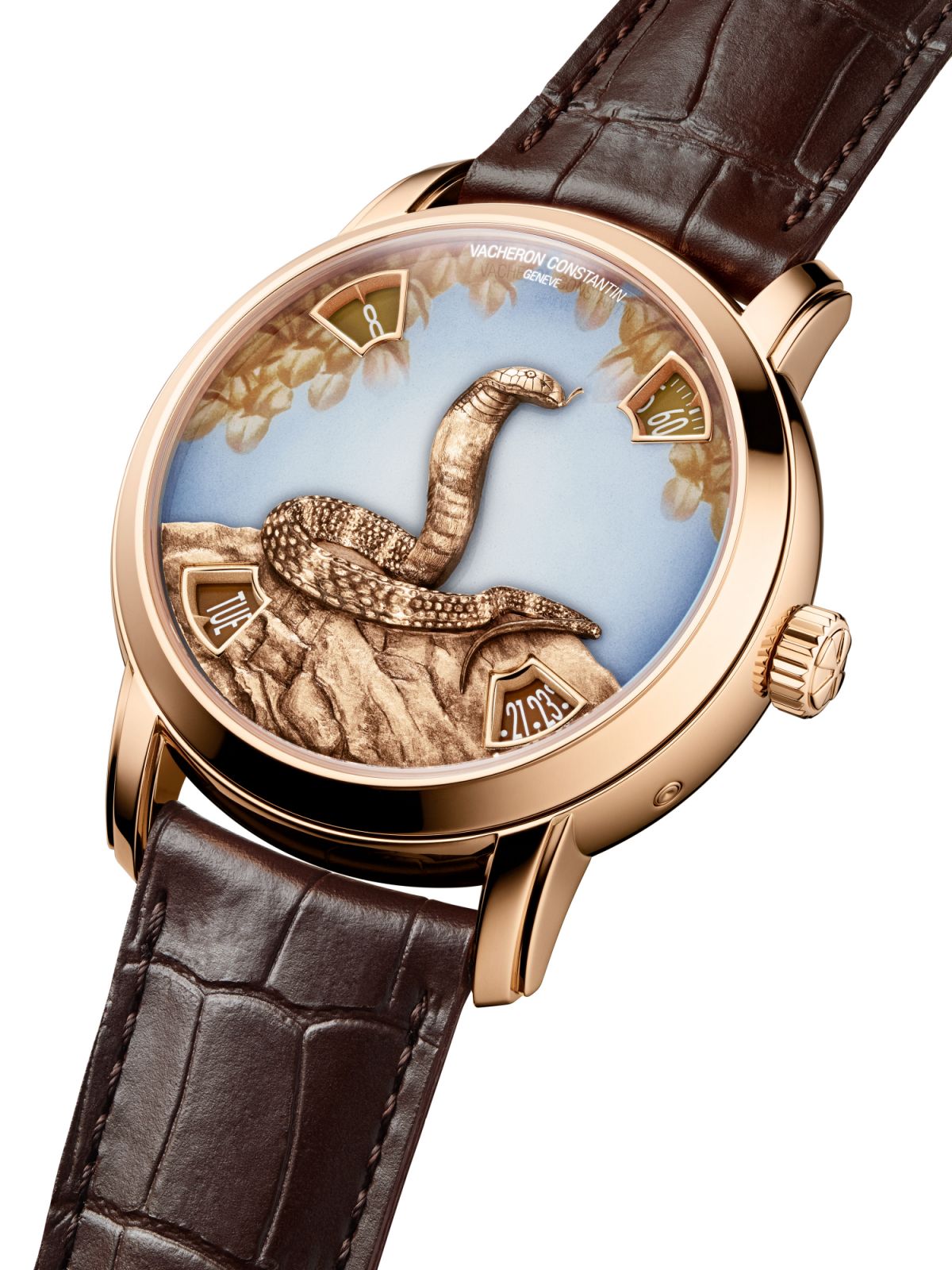 Vacheron Constantin The Legend of the Chinese Zodiac Year of the Snake watch in pink gold