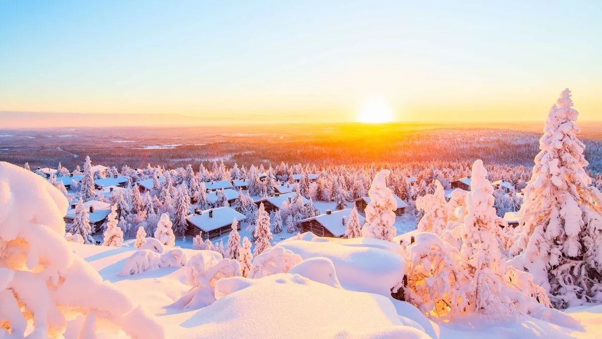 Khung cảnh tuyệt đẹp tại Lapland, Phần Lan. (Ảnh: TUI)
