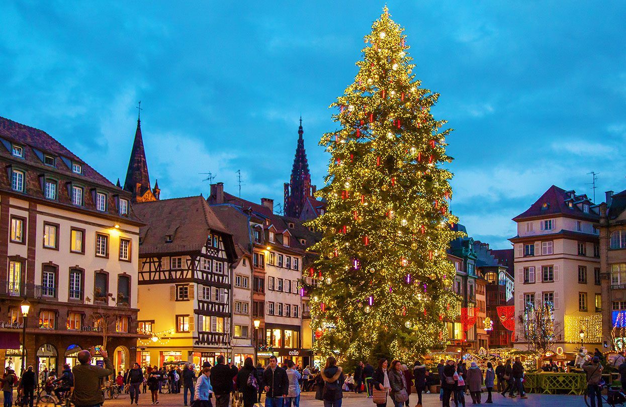 Strasbourg có biệt danh là “Thủ đô Giáng sinh” của châu Âu. (Ảnh: Philippe de Rexel)