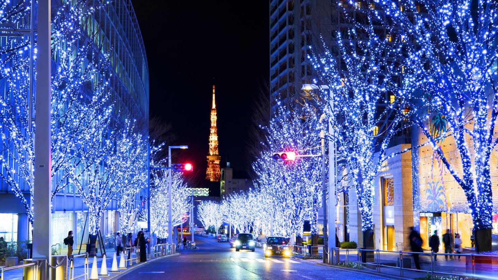 Khi bước qua tháng 12, các con phố tại Tokyo ngập tràn ánh sáng lấp lánh vào đêm tối. (Ảnh: Go Tokyo)