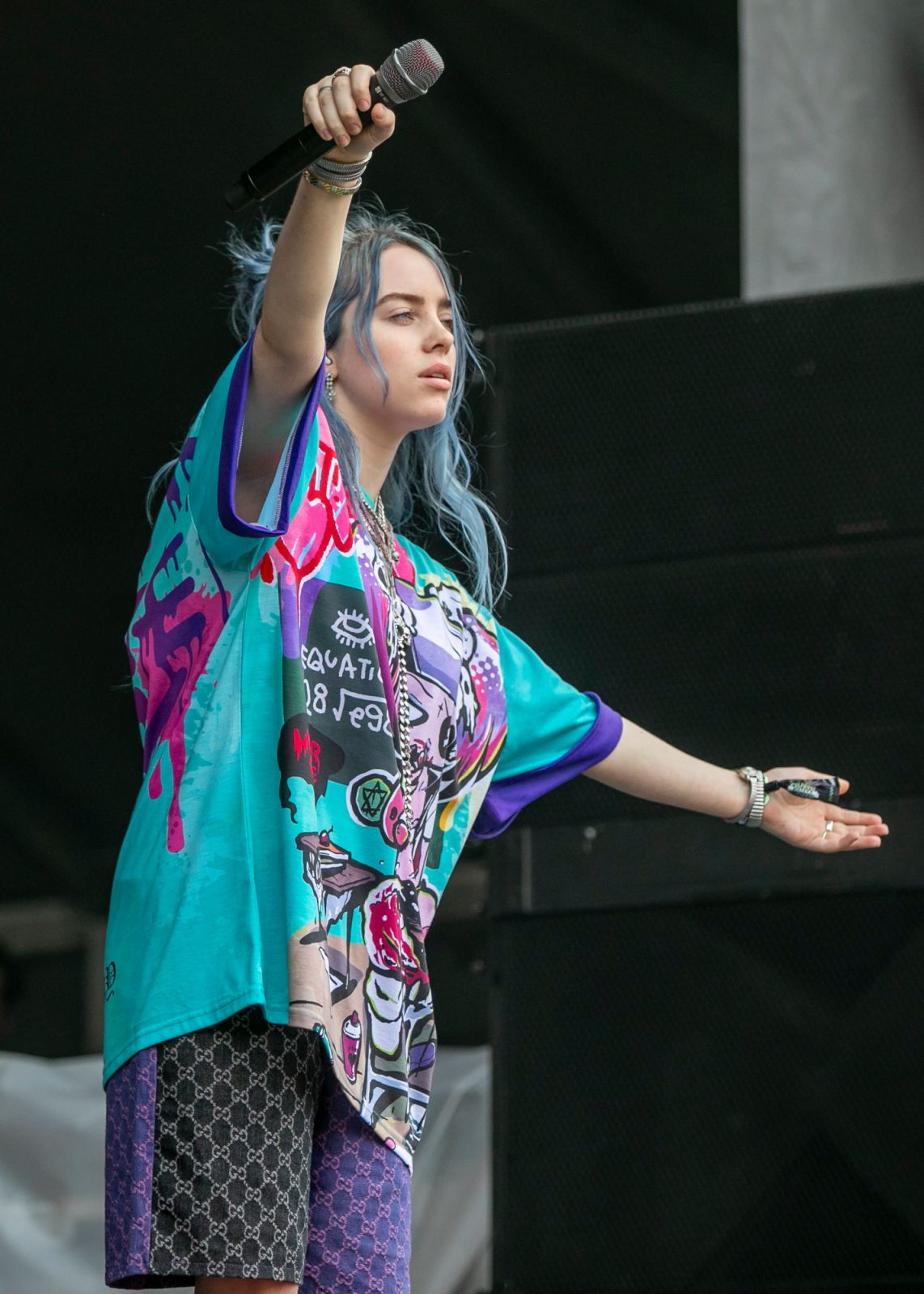Billie Eilish performs during Day 2 of Music Midtown Festival in 2018 (Photo: Getty Images)