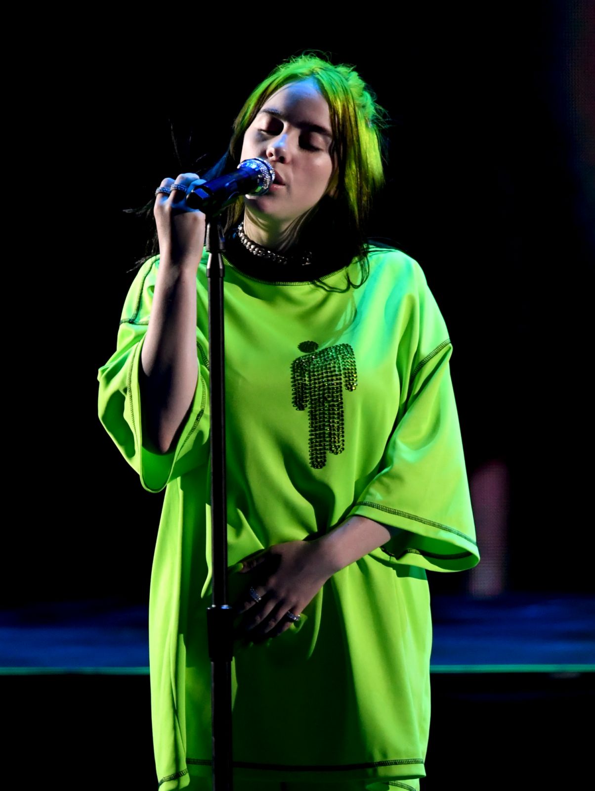Billie Eilish performs onstage during the 7th Annual We Can Survive event in 2019 (Photo: Getty Images)