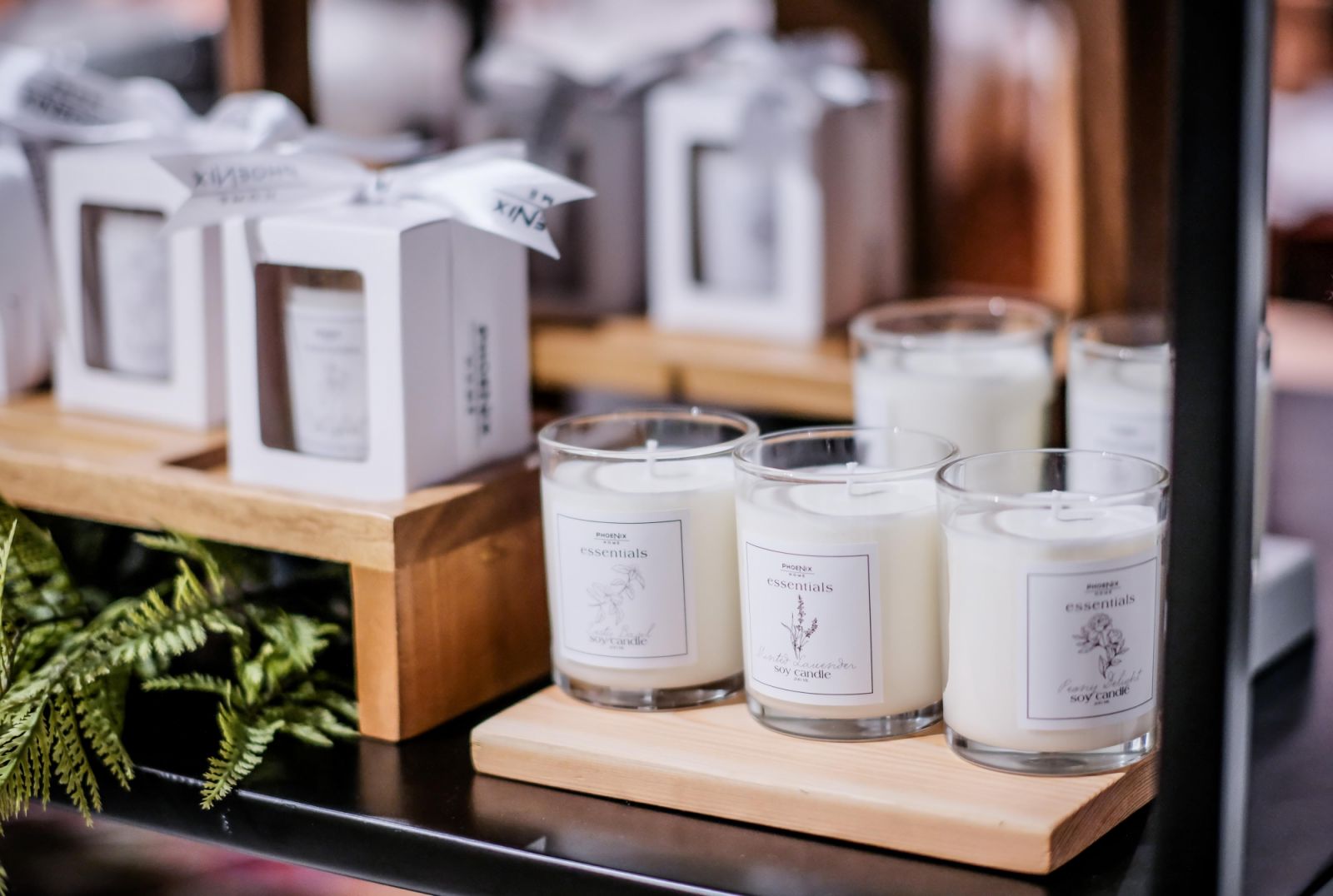 Lavender soy candles by Phoenix Home