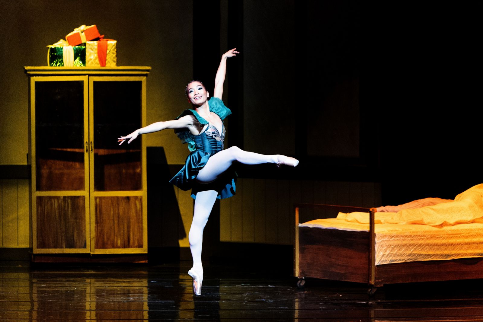 Principal dancer Regina Magbitang brings Tinkerbell to life with her energy