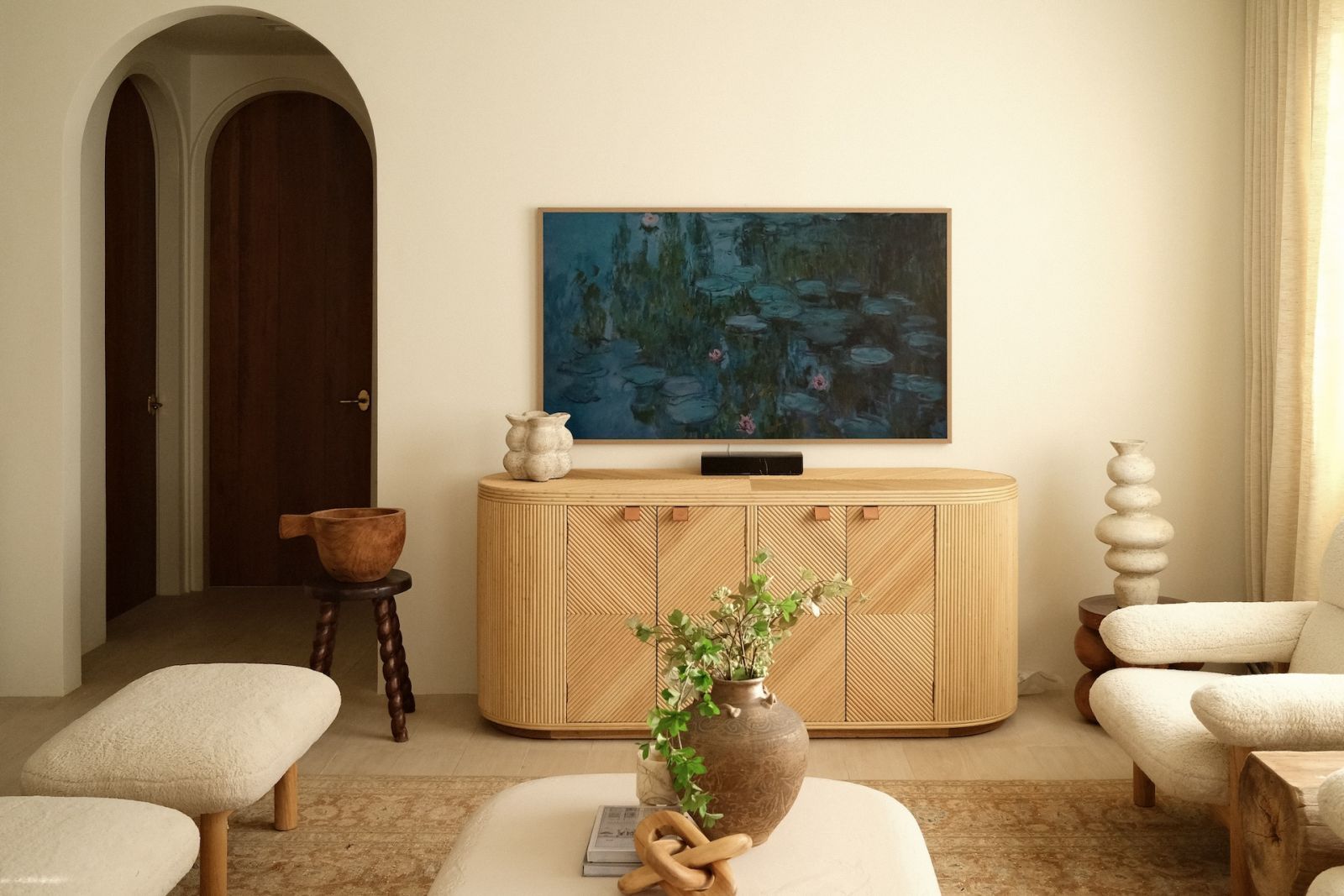 The living room in Deanne Lim's Cagayan de Oro home