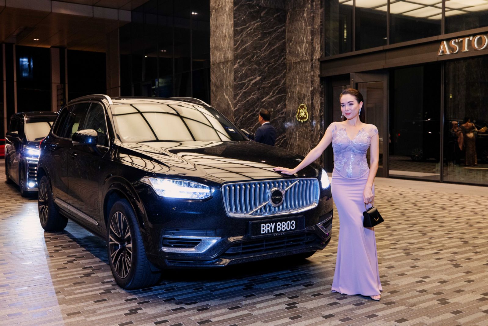The Volvo XC90 is Volvo's flagship mid-size luxury SUV, known for its spacious interior and advanced safety features
