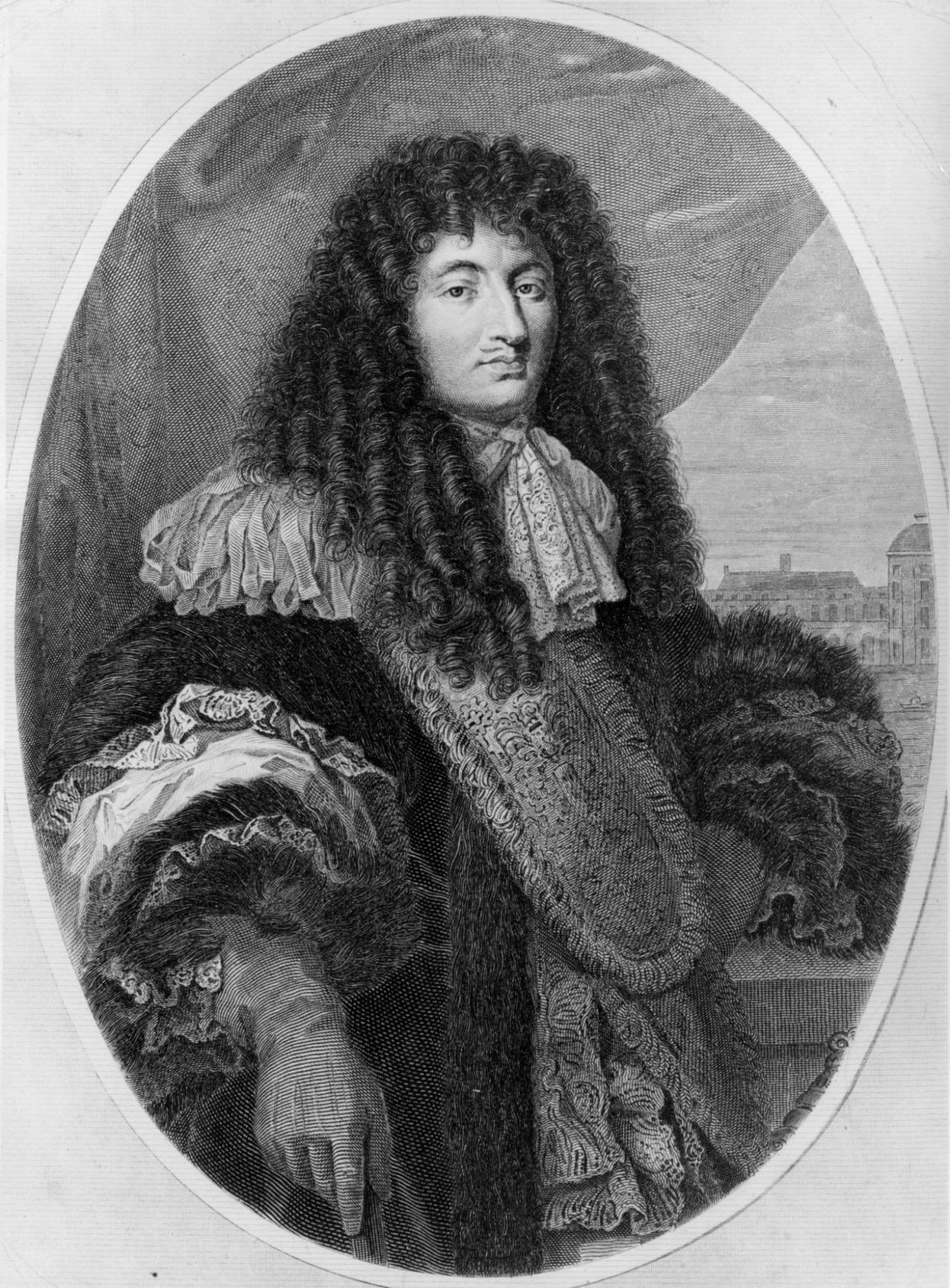 Circa 1680, King Louis XIV of France (1638 - 1705), known as 'the Sun King'. Original Artwork: Engraving by Gustave Levy, from a painting by Philippe de Champagne. (Photo by Hulton Archive/Getty Images)
