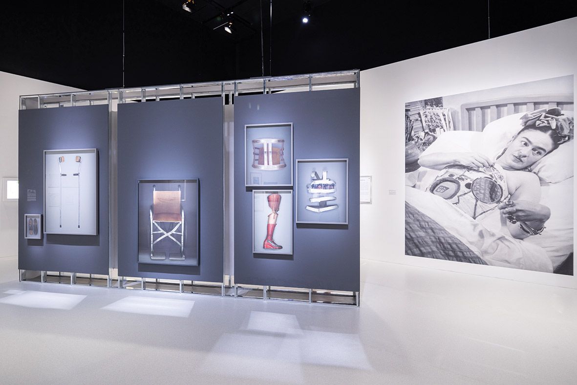 An exhibition view of Laid Bare: Frida’s Inner World