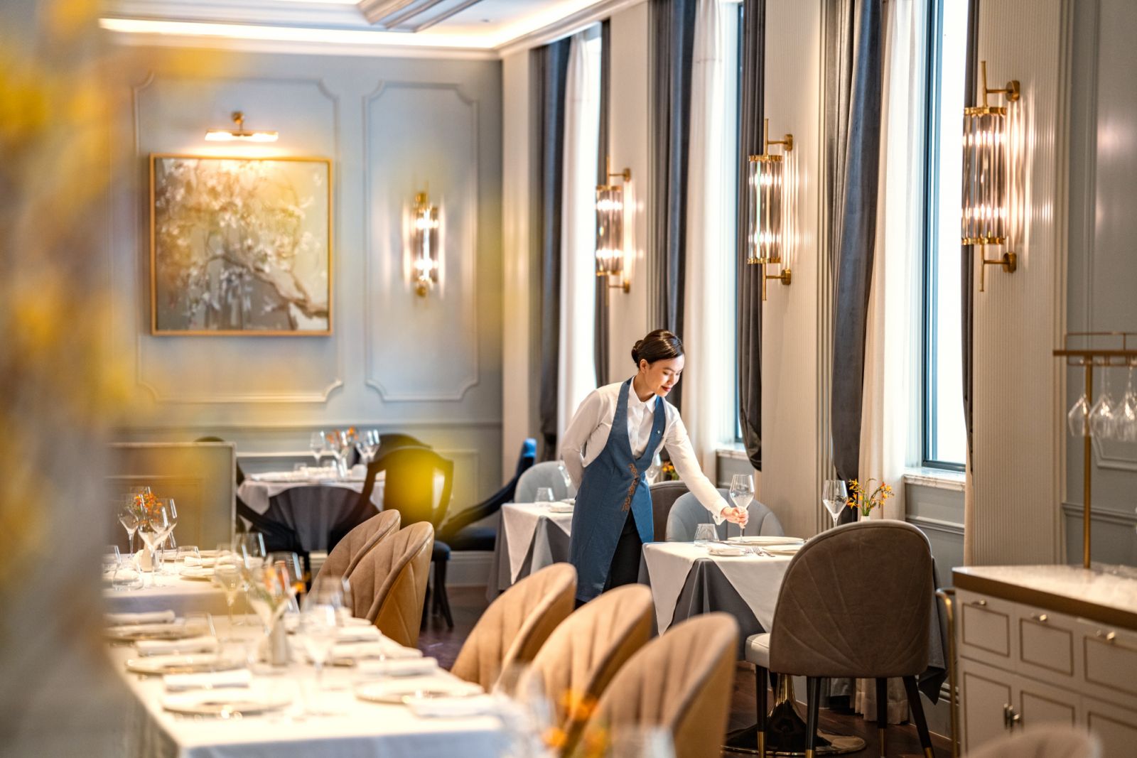 Le Beaulieu dining area.
