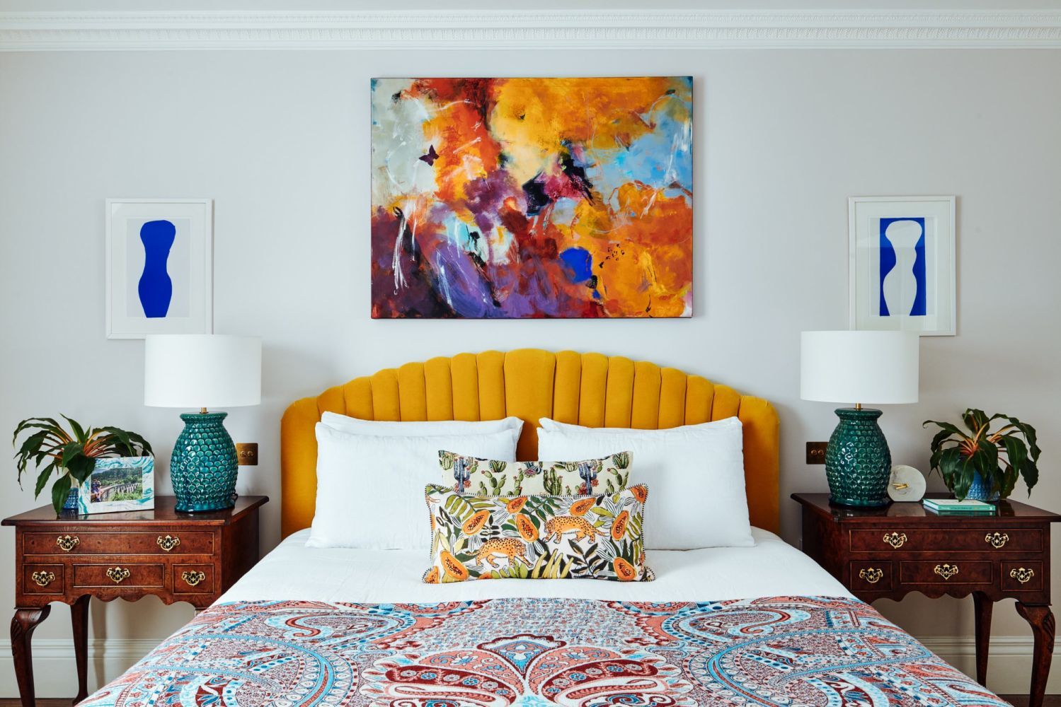 The master suite used to be two bedrooms and a bathroom (Photo: Ingrid Rasmussen)