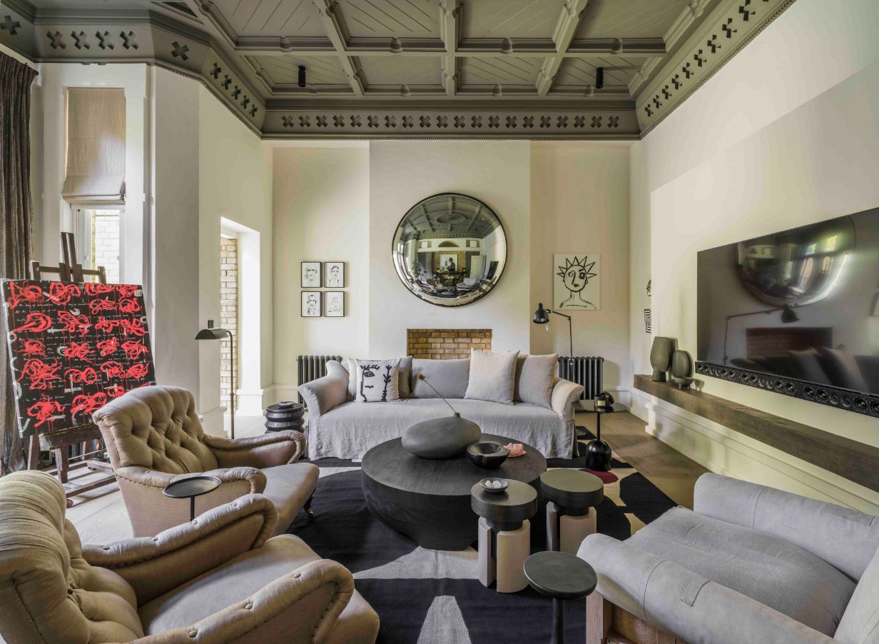 Interior designer Kelly Hoppen drew inspiration from her own West London residence (Photo: Mel Yates)