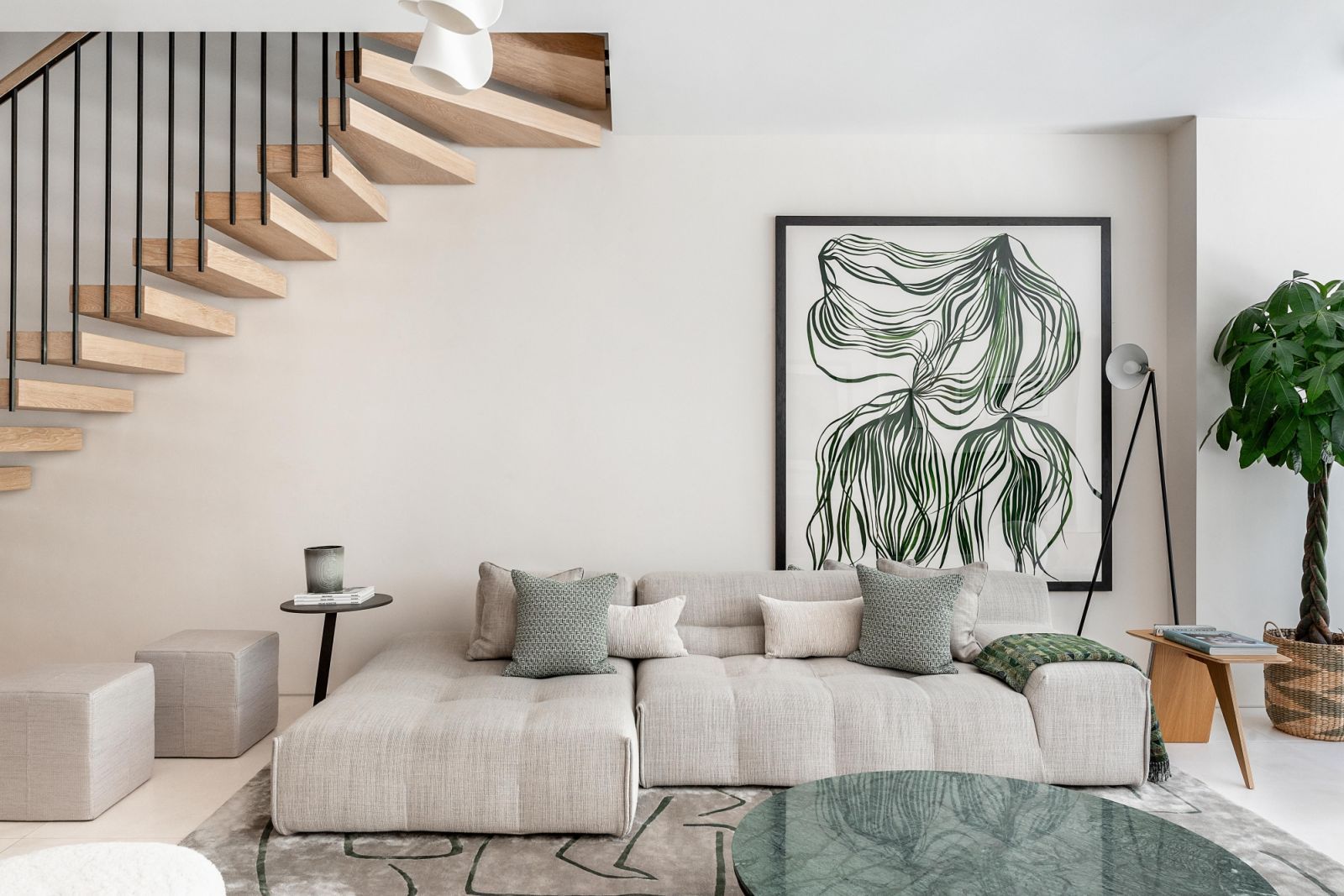 A curated palette of materials that emphasises on fabric and wood (Photo: Taran Wilkhu)