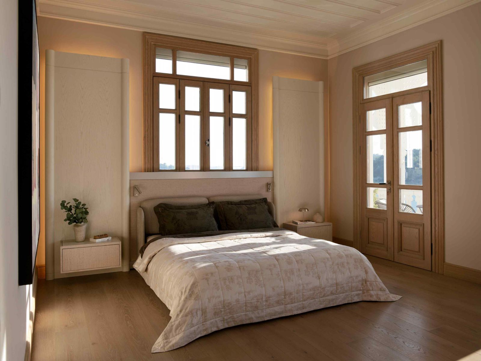 A simple yet timeless design philosophy in the master suite