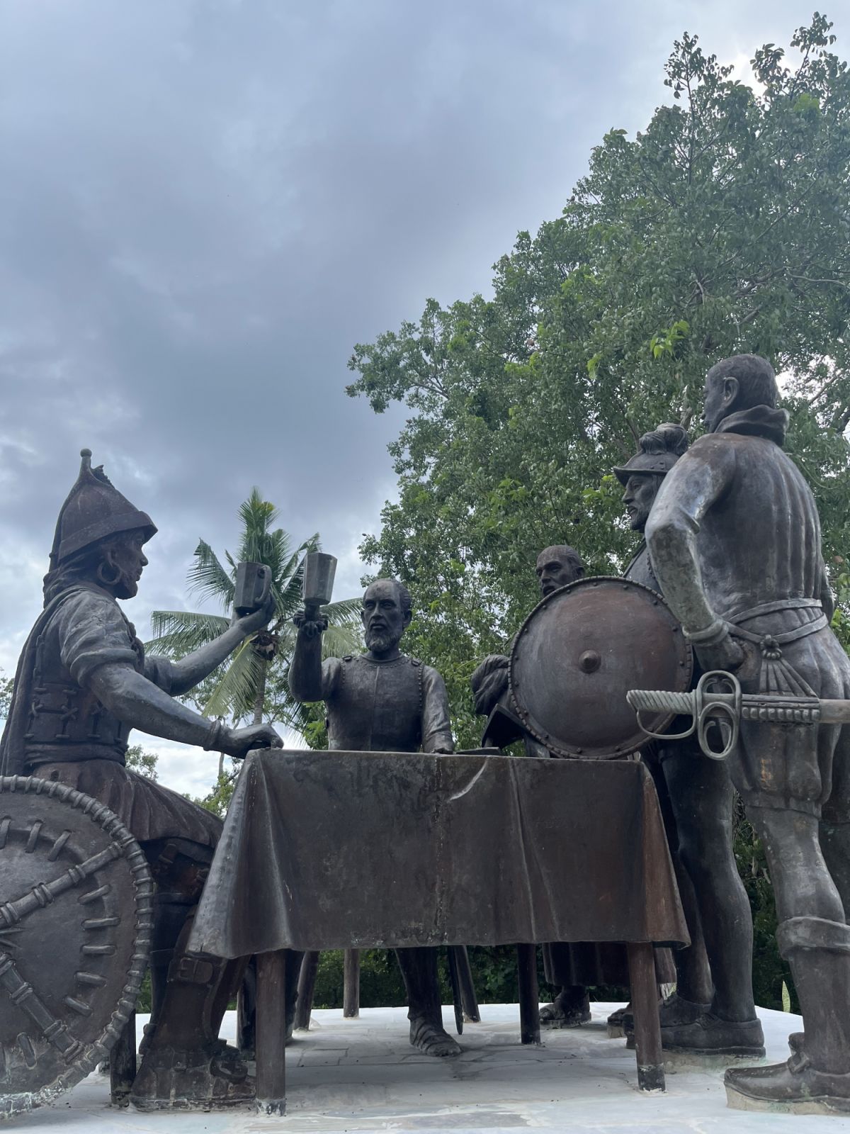 The Blood Compact at the Bohol Friendship Park