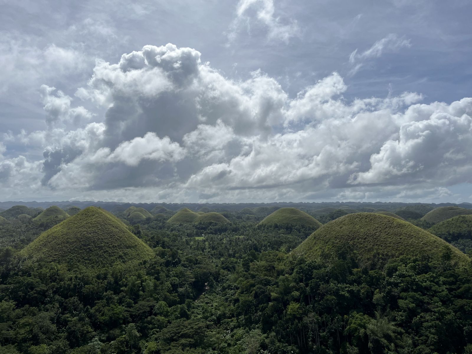 The Chocolate Hills from Bohol