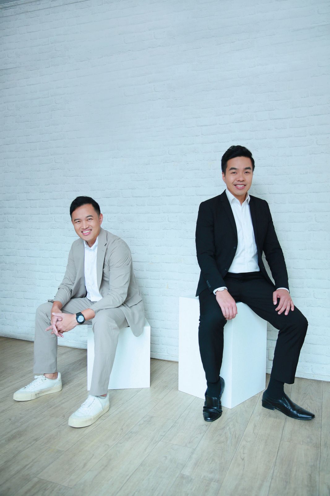 Create Architecture founder Xu Naiyan (left) and Tan Bing Hui