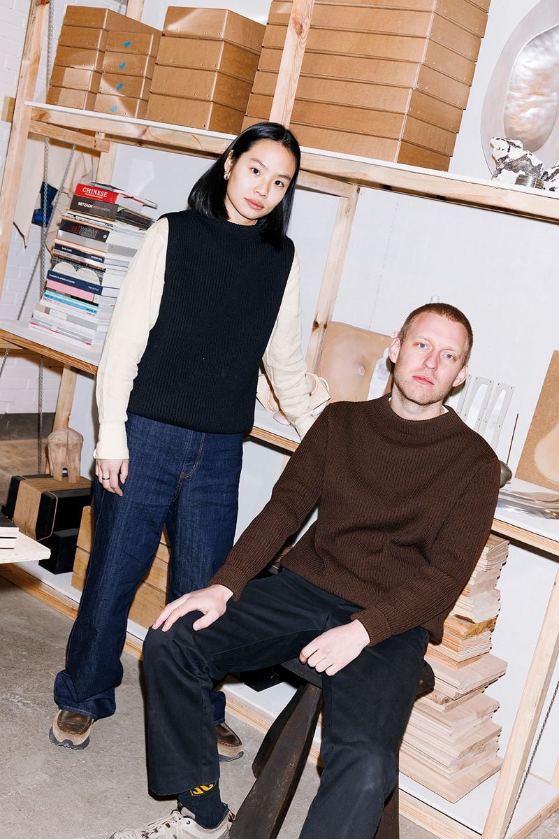 Jade Chan and Christian Hammer Juhl make up design studio Christian + Jade