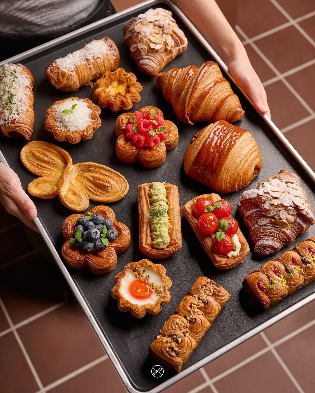 pastries at lacher
