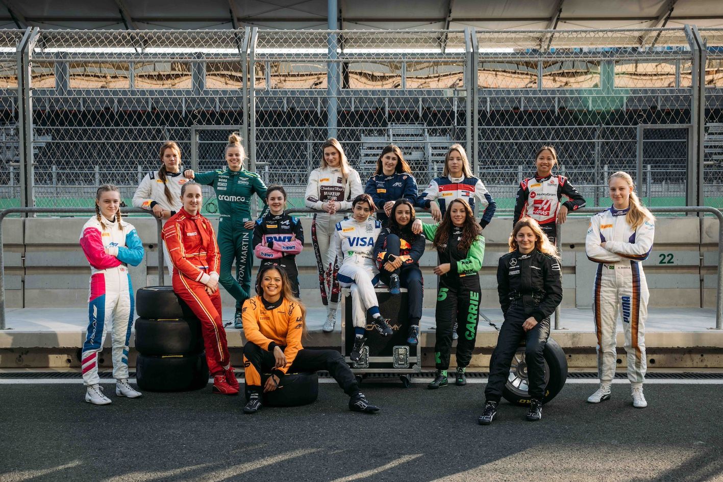 The F1 Academy class of 2024