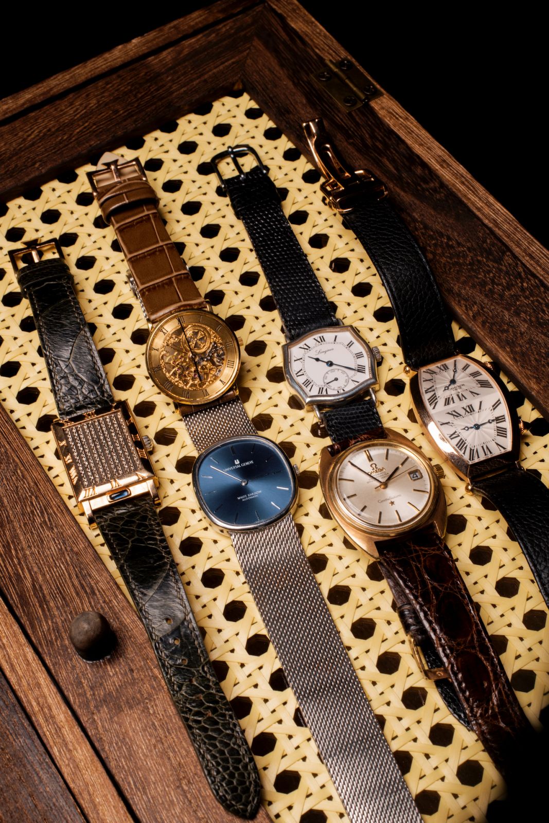 Denson Ng’s vintage watch collection