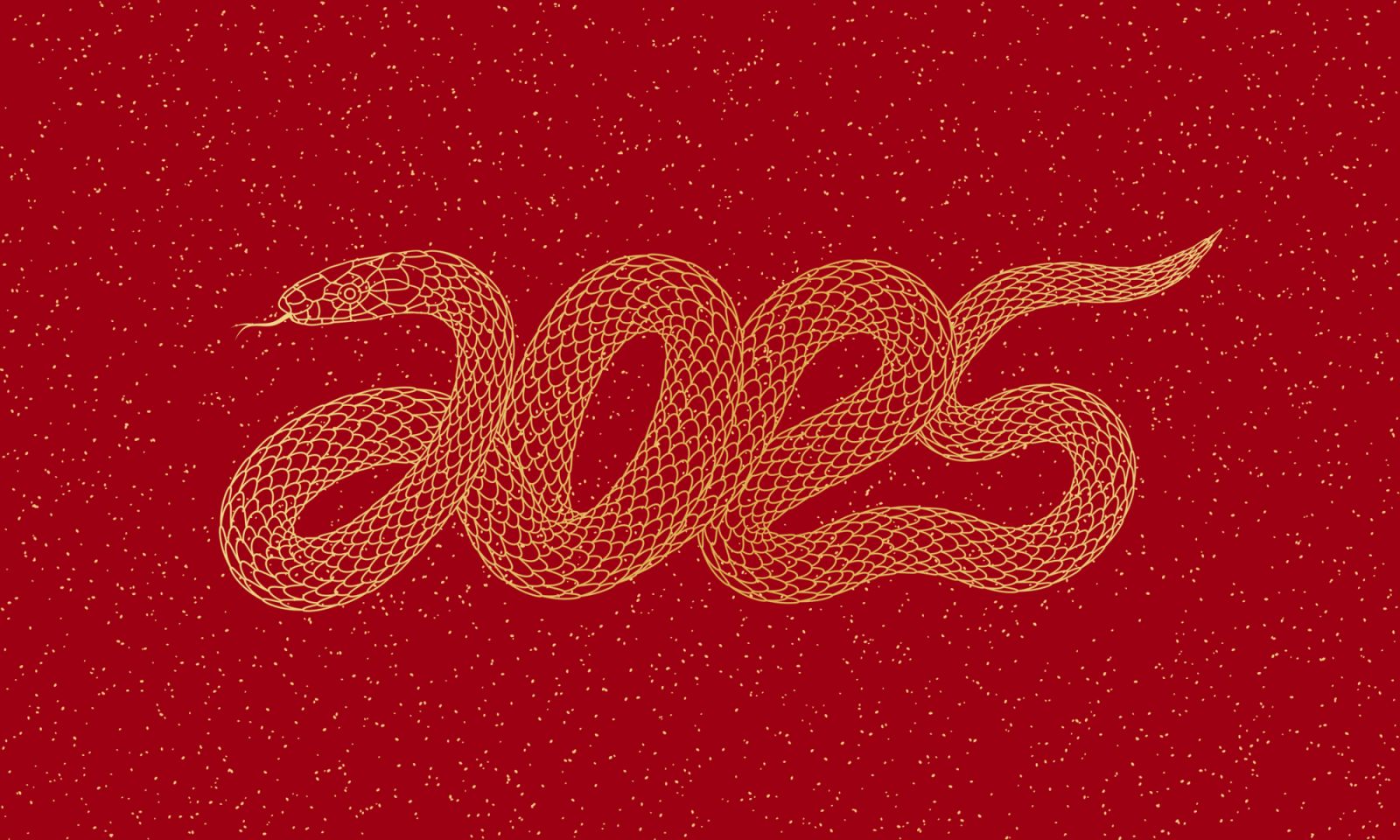 2025 Chinese Year of the Snake Red Cover