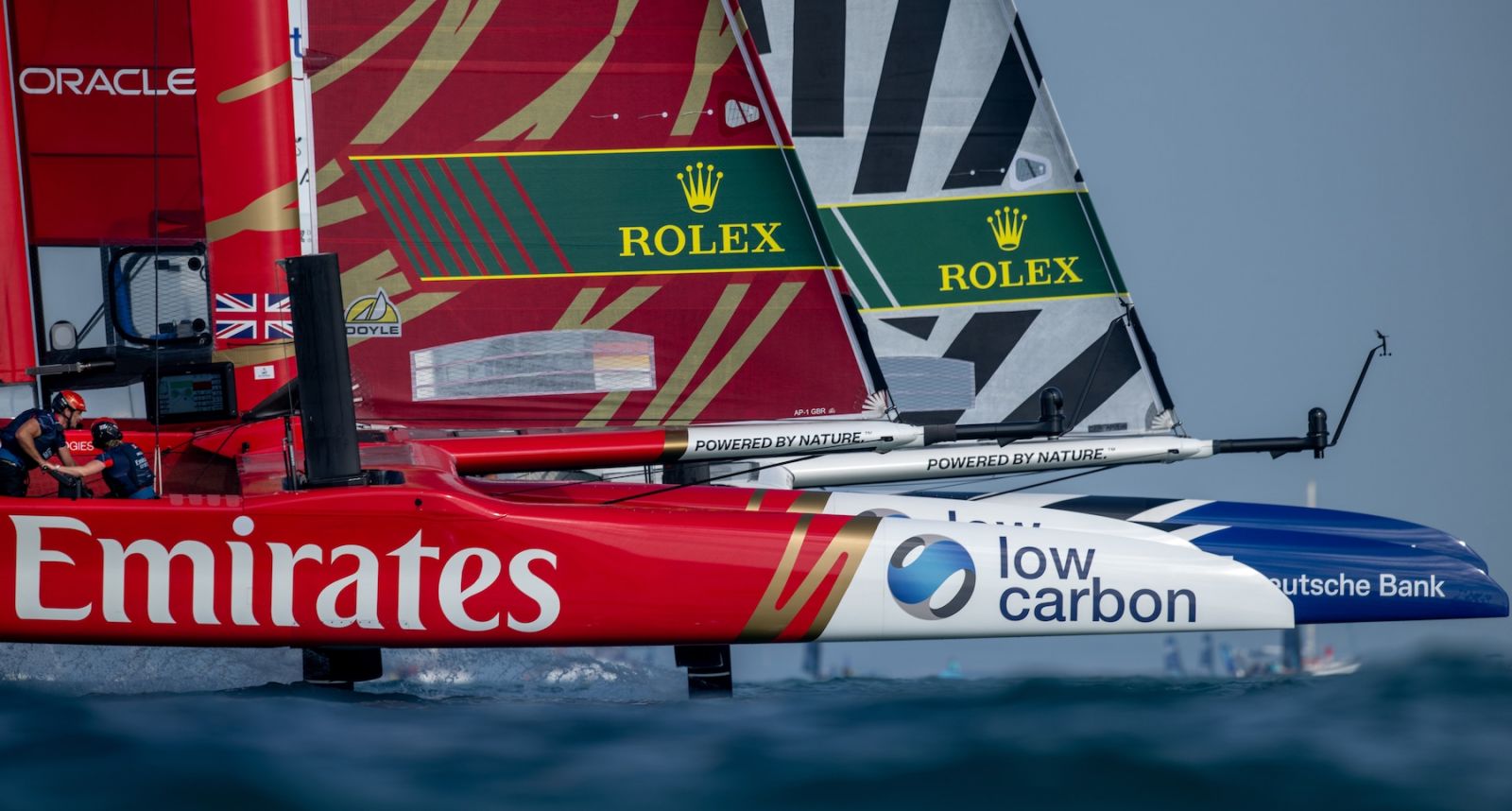 阿聯酋航空英國GP帆船隊在激烈競爭中出戰 (Photo: Rolex)