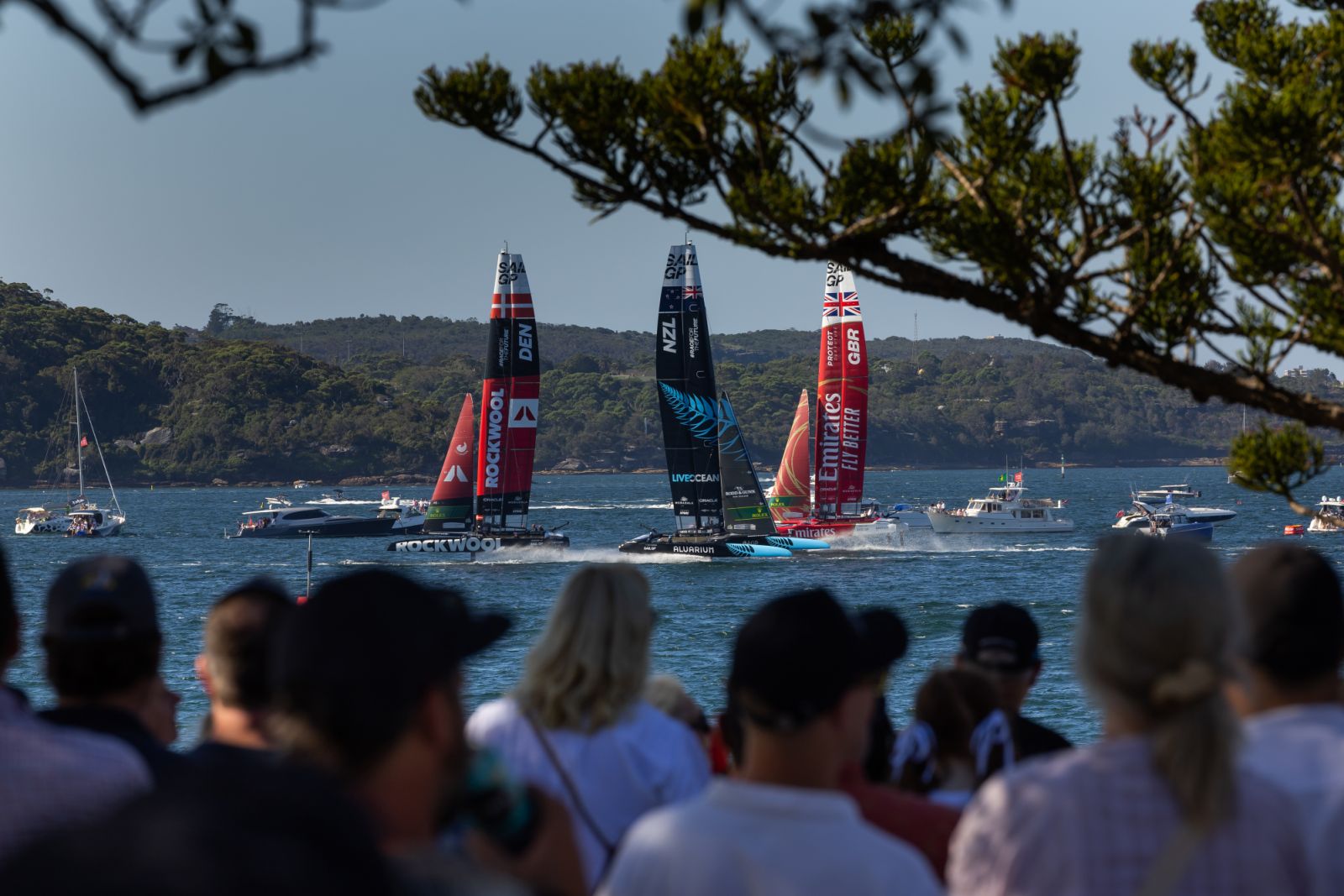民眾共襄盛舉,感受國際帆船大獎賽(SailGP)的動感魅力 (Photo: Rolex)